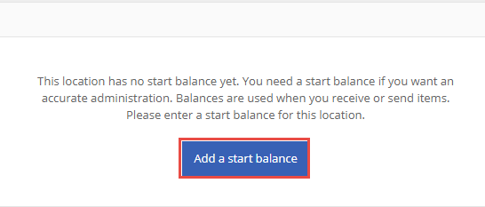 Add start balance